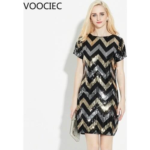 Модные летние платья VOOCIEC China At AliExpress