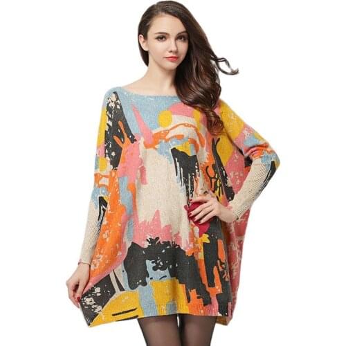 ARCSINX Oversize Sweater Women Plus Size 9XL 8XL 7XL 6XL 5XL 4XL Off Shoulder Women Sweaters And Pullovers Bat Knitting Pullover