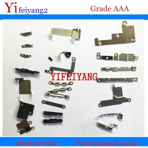 1set Original fast shipping Inner Accessories Inside Small Metal Parts Holder Bracket Shield Plate Set Kit for iPhone 8 8g