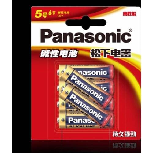 10pack/lot Panasonic 1.5V AA Toys Alkaline Batteries Primary Dry Battery For Remote Control Alarm Clock,6pcs/pack