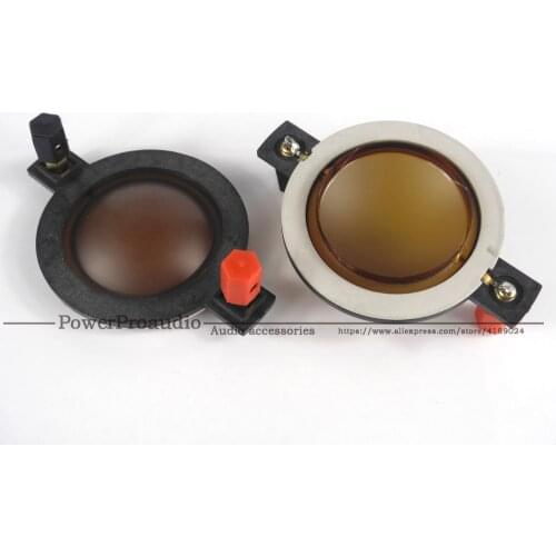 2pcs / Lot neodymium speaker diaphragm DE250 replacement tweeter 44mm voice coil for professional audio