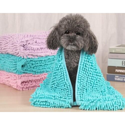 Pet Accessories Dog Toilet Soft Long Plush Puppy Dog Toilet for Small Medium Large Dogs Cats Shower Bath Towel Pets Products