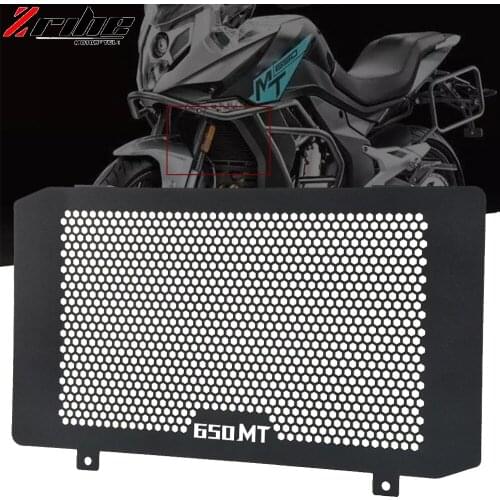 Motorcycle Accessories Aliminum Radiator Grille Guard Cover Protector Radiator Guard For CFMOTO 650MT 650 MT 650-MT MT650 MT 650