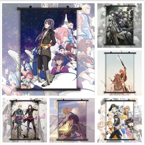 WTQ Tales of Vesperia Yuri Lowell Flynn Scifo HD Canvas Painting Anime Posters Wall Decor Posters Wall Art Picture Home Deco