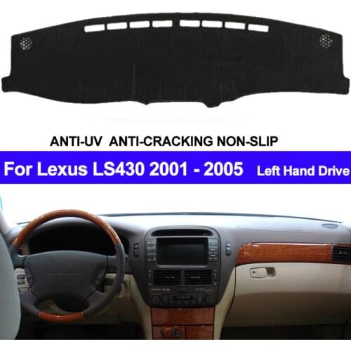 Car Dashboard Cover For Lexus LS430 2002 2003 2004 2005 Dashboard Mat Pad Carpet Dashmat Sun Shade Pad Automobile Car Styling