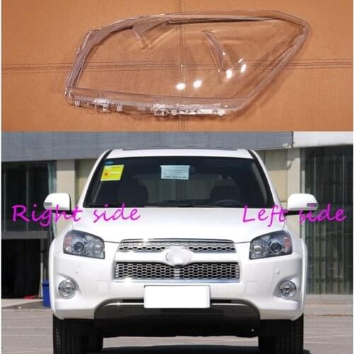 For Toyota RAV4 2009 2010 2011 2012 Car Headlight cover Headlamp Lens Auto Shell Cover