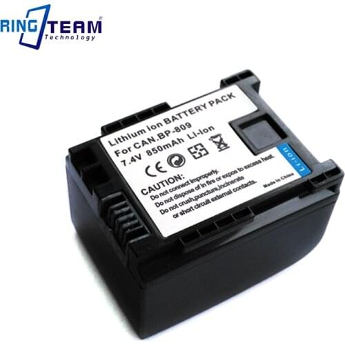 BP809 BP-809 Digital Camera Battery for Canon Camcoder VIXIA HF S30 G10 M30 M31 M32 iVIS HF10 HF11 HF20 HF200 LEGRIA HF M306 M36