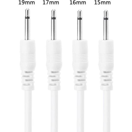 USB Charging Cable Cord Universal USB to 2.5 AUX Audio Mono Power Supply Charger 15/16/17/19mm Pin