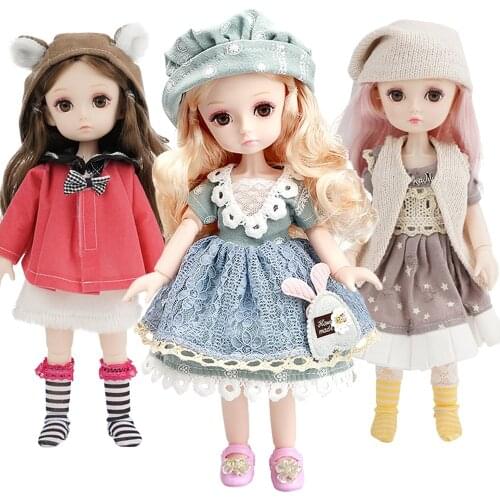 Bjd Doll Full Set 1/6 Male Korean Style With Pop Clothes Golden Brown Kawaii Cute Face Beauty Girl Dolls Toys For Girls Kids