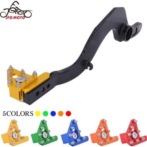 Motorcycle Accessories Foot brake Pedal lever For SUZUKI RMZ450 RMZ 450 08 09 10 11 12 13 14 15 16 17 18 19 RMX450Z 2010-2019