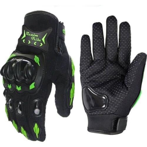 Motorcycle Gloves Motorcycle Accessories Guantes Knight Antiskid Full Finger Gloves Racing Cross Country Riding Bike Gloves RT01