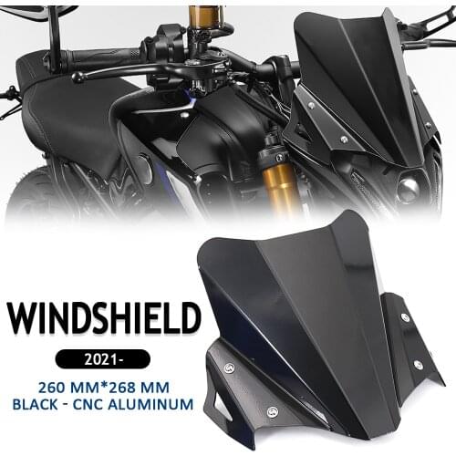 NEW For MT-09 Motorcycle Sport Touring Windshield WindScreen Wind Deflector For Yamaha For MT09 For MT 09 2021