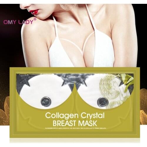 Crystal Collagen Breast Enlargement Mask Chest Plump Enhancer Pad Body Beauty Shaping Bust Firming Lifting Cream Patch