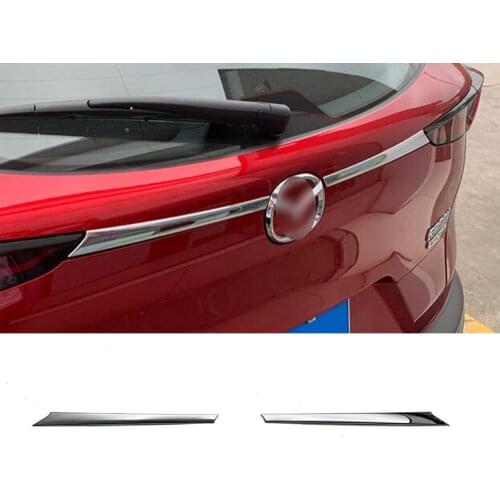 For Mazda Cx-30 2020 2021 steel trunk cover trim, tailgate strip, rear door dust cover, decorative car accessories