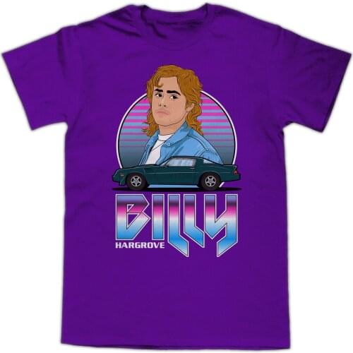 Billy Hargrove Stranger Retro 80S Metal Dacre Montgomery Things Unisex T-Shirt