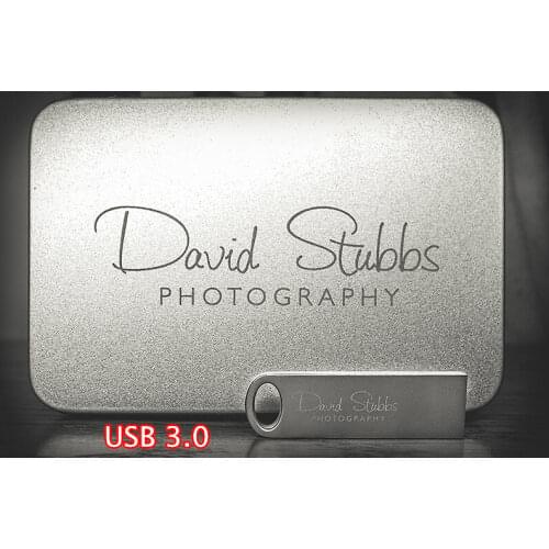 DIY Custom LOGO mini metal usb 3.0 high speed flash drive memory thumb drives (including logo fee)