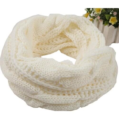 2020 High Quality Unisex Striped Knitted Scarf LIC Womens Winter Scarves Women Warm Scarf Luxury Brand Female Shawl Ring Stole