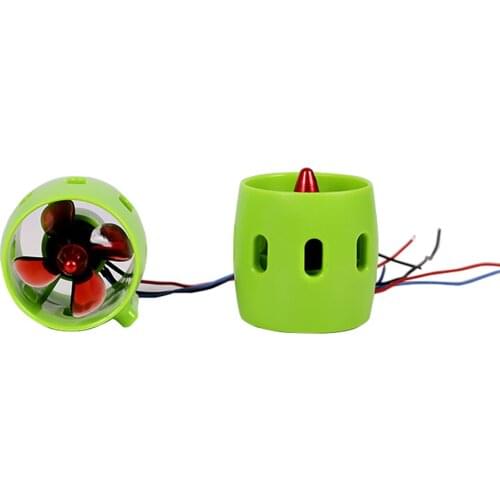 1PCS 12-24V 20A 30-200W Underwater Thruster 4 Paddle Propeller Brushless Motor for RC Boat Remote Control Robot