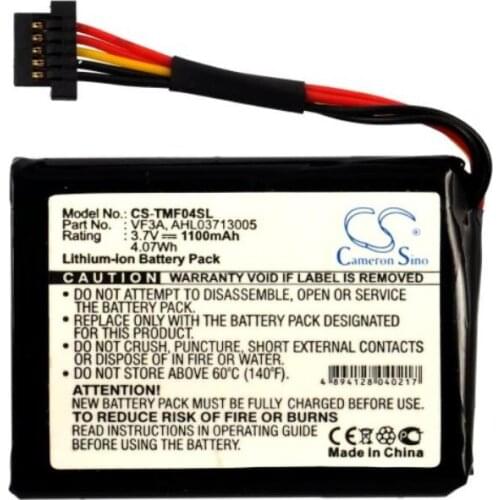 Cameron Sino 1100mah battery for TOMTOM 4EL0.001.01 XL 340TM LIVE XL Live XL LIVE TTS 4EL0.017.01 AHL03713005 VF3A VF3M