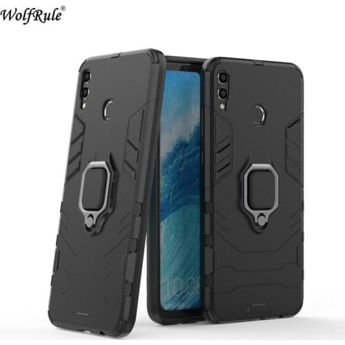 Cover Huawei Enjoy Max Case TPU & PC Ring Holder Armor Protective Phone Case For Huawei Enjoy Max Cover Honor 8X Max 7.12