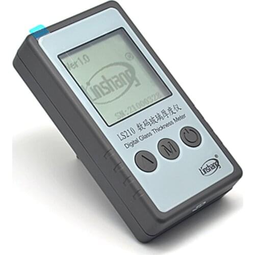 Lin Shang LS210 Digital Glass Thickness Gauge Building Curtain Wall Detector Hollow Measurement