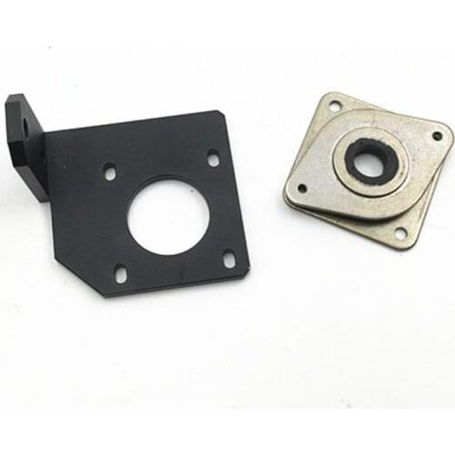 Creality CR-10/CR-10S 3D printer aluminum Y stepper motor reinforcement mount plate and damper