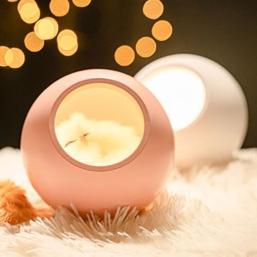 Decoracion Nordica Hogar Cute Cat Creative Home Office Furnishings Office Desktop Healing Kitten Decorations Birthday Present