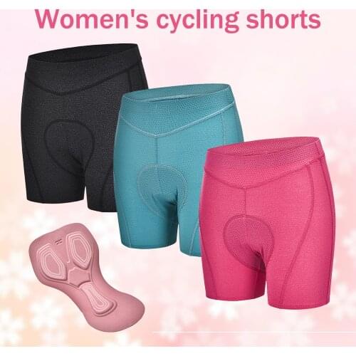 Breathable Womens Cycling Shorts Underpants Bike Underwear panties woman 3D Pad Shockproof Bicycle Underpant MTB Road