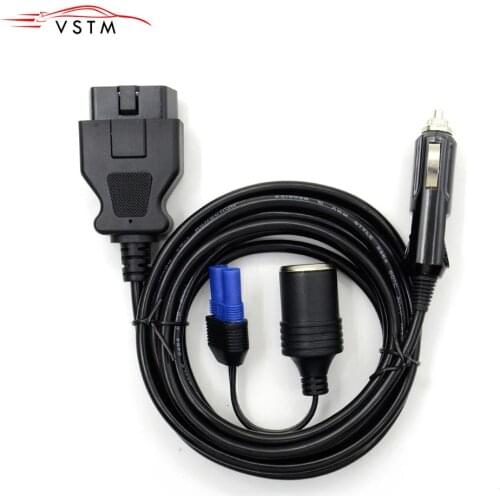 OBD 2 OBDII 12V DC Power Source Supply Cable ECU Emergency Alligator Clip & Auto Jump Starter Power EC5 for Interface Connector