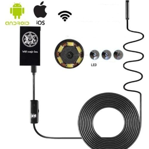 2MP 8mm 1280X720 WIFI Endoscope Camera 1M/2M/3.5M/5M Optional
