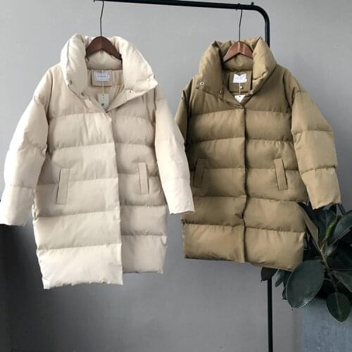 2021 New Thick Jacket Women Winter Outerwear Coats Female Long Casual Warm Oversize Puffer Jacket Parka Branded