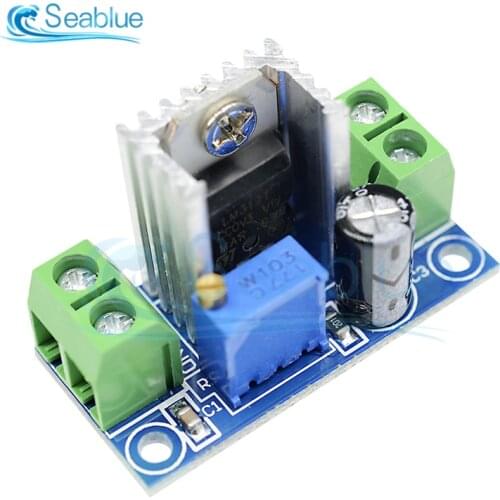 LM317 DC-DC Converter Buck Step Down Circuit Board Module Linear Regulator LM317 Adjustable Voltage Regulator Power Supply
