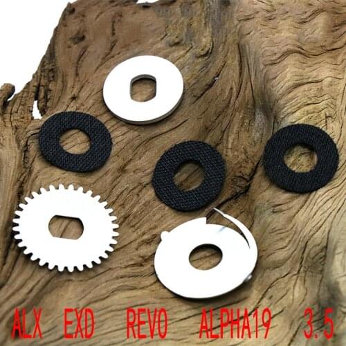 Modified accessories drop wheel discharge alarm for Abu-ALx, EXD, Revo Discharge 3.5 generation Alpha Millionaire