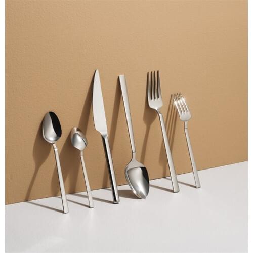 89 piece Fork Spoon Flatware set (12 Person) cutlery Set Spoon Fork Set Kitchen Utensils Sets Tableware Sets