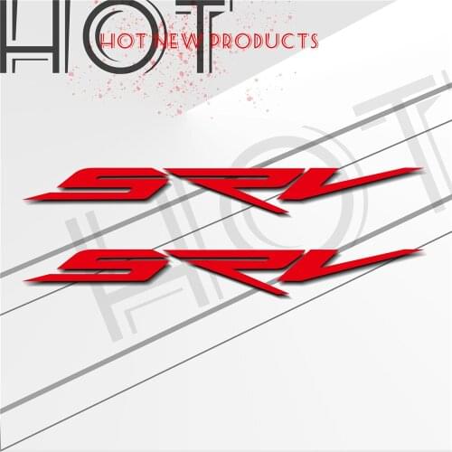 New motorcycle bicycle fuel tank sticker wheel helmet MOTO waterproof reflective logo for Aprilia SRV srv 850