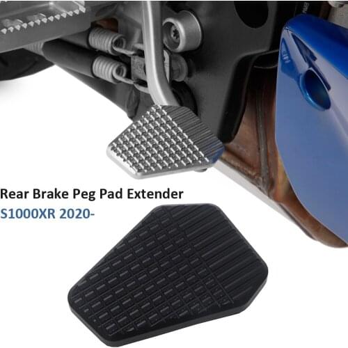 Motorcycle Rear Foot Brake Lever Pedal Enlarge Extension 2020 2021 For BMW S1000XR S 1000 XR Rear Brake Peg Pad Extender