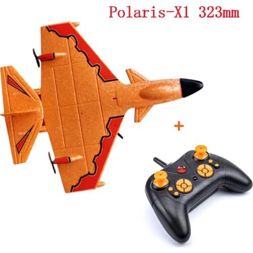 Polaris-X1 323mm / Skywalker J11 Plus 325mm Wingspan PP Mini RC Airplane RTF 2.4Ghz GYRO Plane with Remote Controller battery
