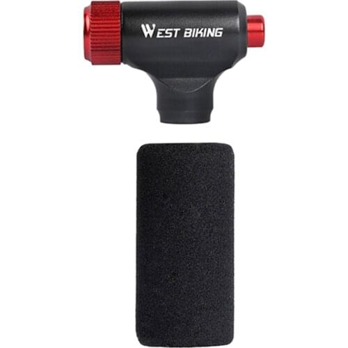 Portable Bicycle Mini CO2 Pump Head Hand Air Inflator Easy Tire Inflator