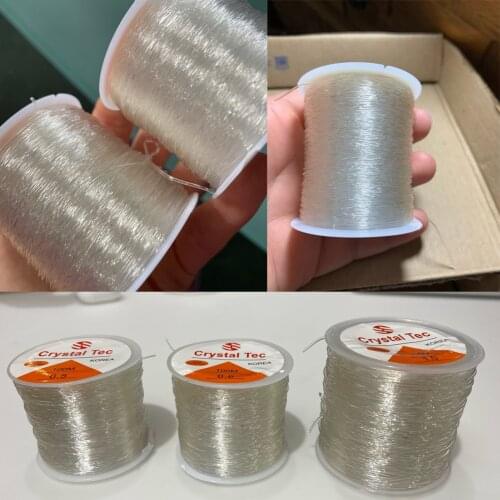 100m/roll Strong Stretchy Elastic Rope Crystal String Cord Bead Wire Thread DIY Jewelry Making Supplies Bracelet Necklace String