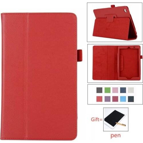 Protective cover case for 2017 Huawei MediaPad T3 8.0 KOB-L09 KOB-W09 protective cover skin for Honor Play Pad 2 8.0 Case + film