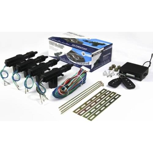 Universal Car Door Lock Keyless Entry System Remote Central Control Locking Kit with Trunk Release Button High Quality