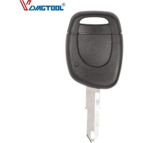 VDIAGTOOL 1 button remote Car key shell no battery place for Renault Twingo Clio Kangoo Master Car Key Cover Fob Uncut Blade