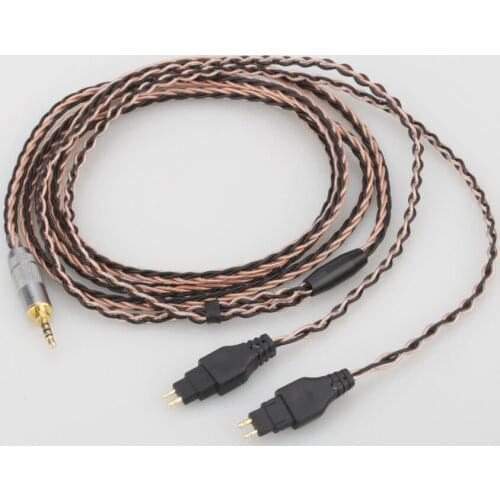 WM1A/1Z, NW-ZX300A, PHA-2A 4.4MM Male Balanced for HD580, HD600, HD650 etc. Headphones Replacement Cable, Audio Upgrade Cable