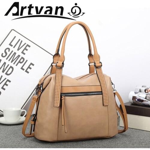 2021 Womens Leather Bag Autumn And Winter Luxury Designer Handbag Large Capacity Fashion Simple Tote Shoulder Bags For Woman