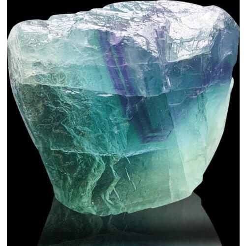1PC Natural Fluorite Healing Crystal Quartz Stone Reiki Mineral Specimen Energy Stone Ore Gemstone Home Decoration Craft Jewelry
