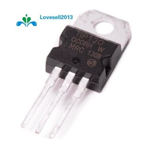 10PCS TIP120 TO-220 Darlington Transistors NPN