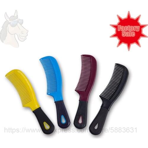 39 3008 Premier braiding comb with soft rubber grip with PP plastic comb 21*4.5cm for hair anad tail braiding factory direct sal