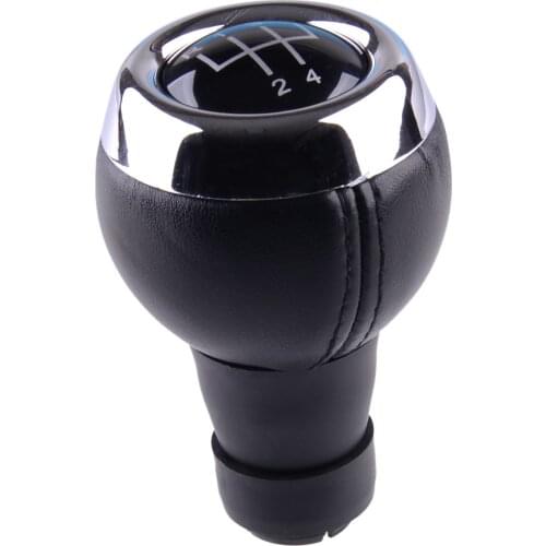 Car Black Manual Top Gear Shift Knob Shifter Head 5 Speed Fit For Mini Cooper R55 R56 R57 R58 R59 R60 R61