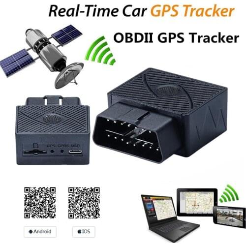 Anti-Theft Vehicle Car Alarm OBD Real-Time GPS Positioning Tracker OBD2 External Equipment