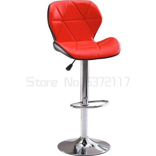 Bar counter chair front desk modern simple high chair household lifting rotary bar chair
